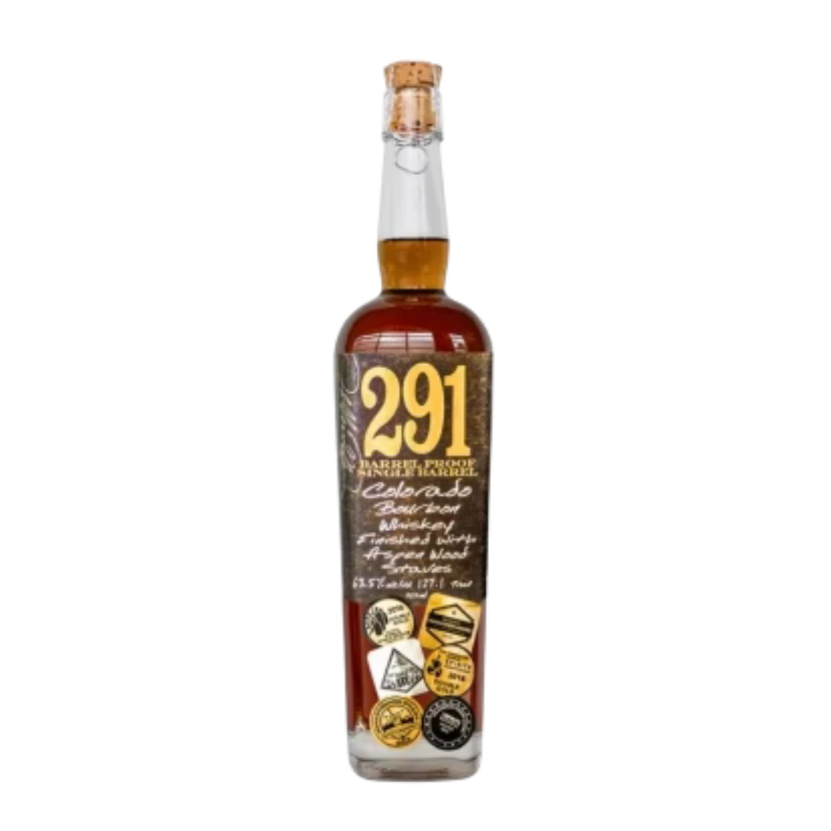 291 Colorado Barrel Proof Single Barrel Whiskey 750ml - Captain Caskwell