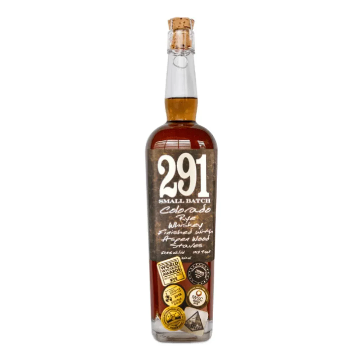 291 Colorado Small Batch Rye Whiskey 750ml - Captain Caskwell