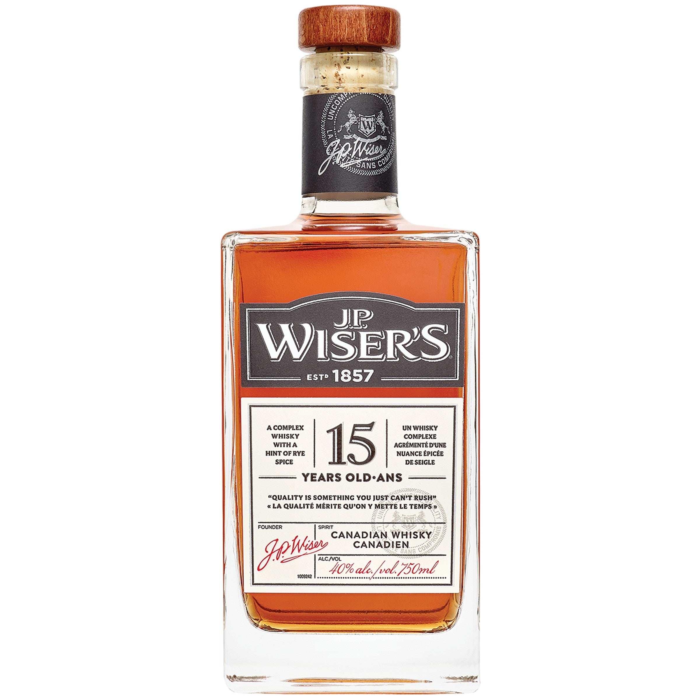 JP Wiser's 15 Year Deluxe 750 ml - Captain Caskwell