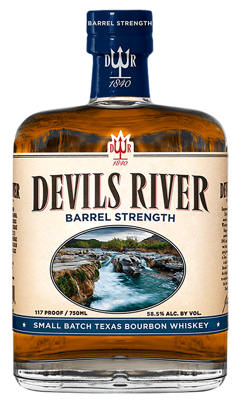 Devils River Barrel Strength 750 ml - Captain Caskwell