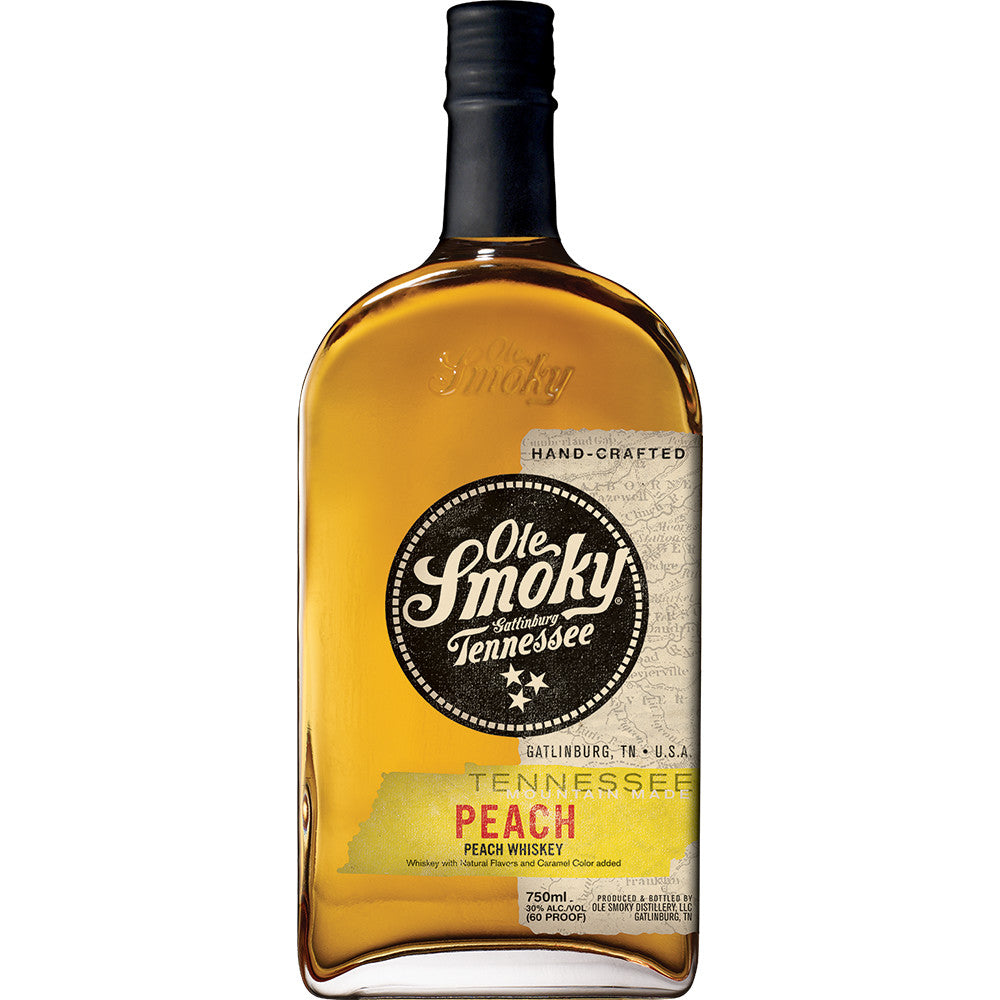Ole Smoky Peach Tennessee Whiskey 750 ml - Captain Caskwell