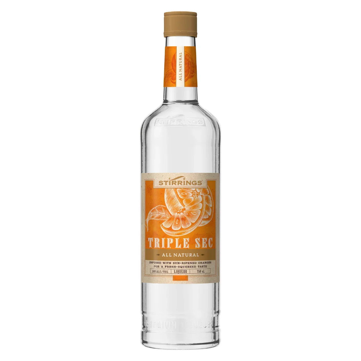 Stirrings Triple Sec 750ml - Captain Caskwell