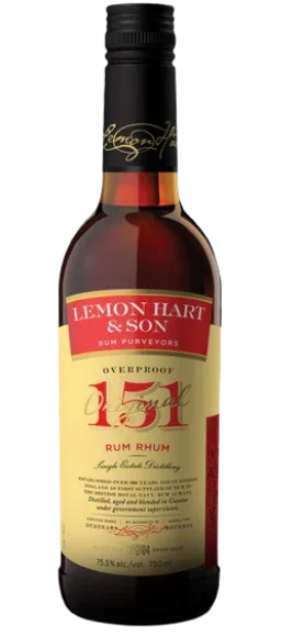 Lemon Hart 151 Rum 750 ml - Captain Caskwell