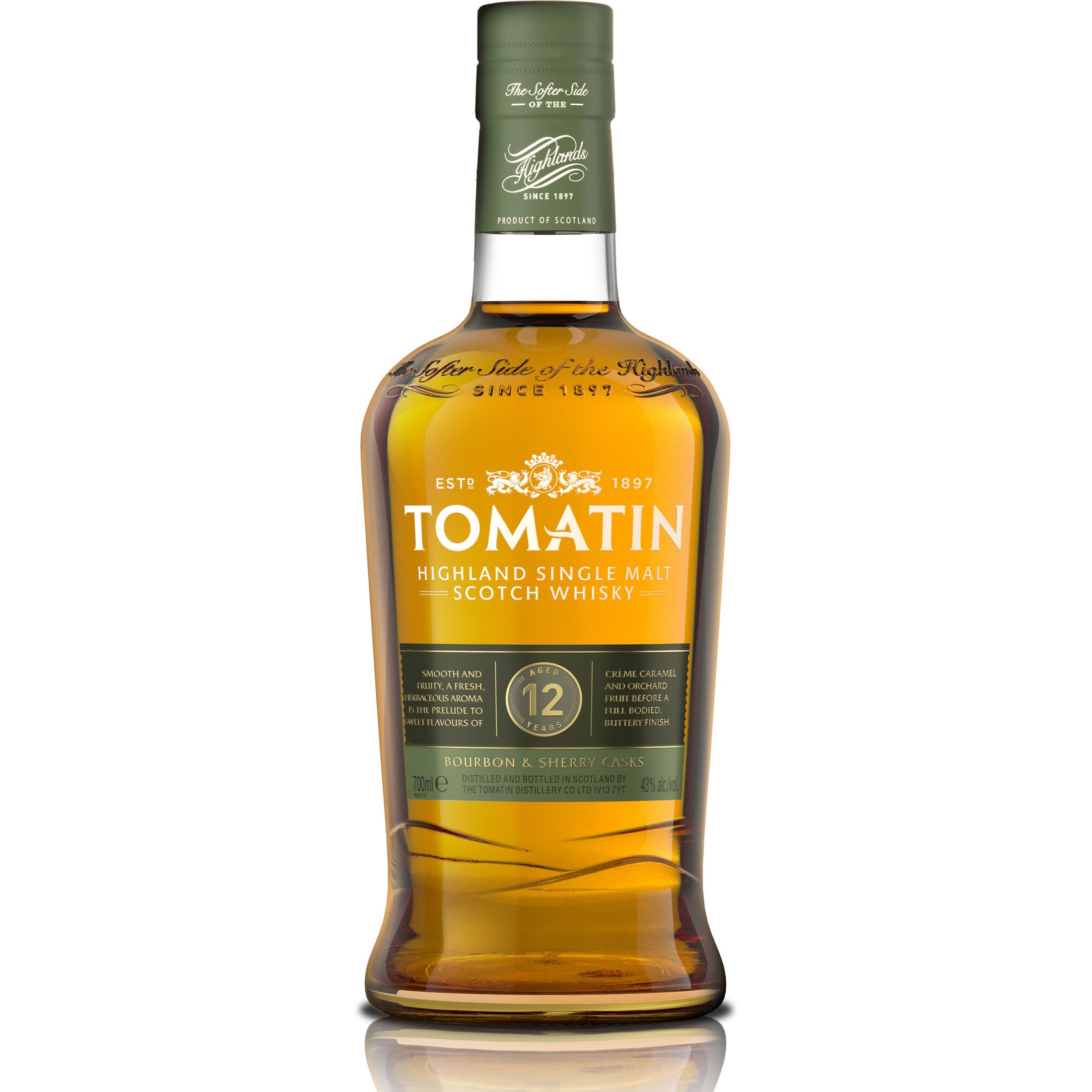 Tomatin 12 Year Single Malt Scotch 750ml - Captain Caskwell