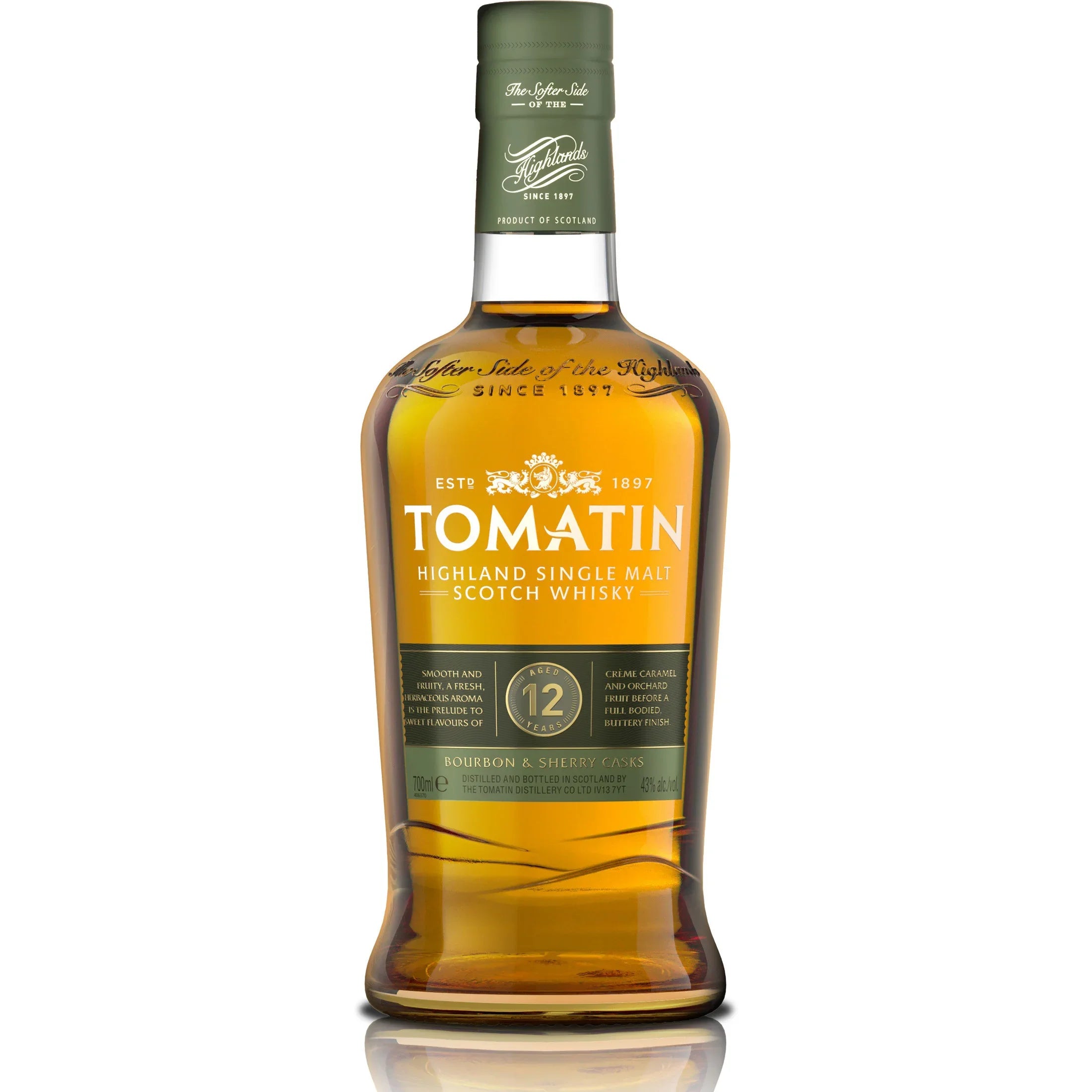 Tomatin 12 Year Single Malt Scotch 750ml - Captain Caskwell