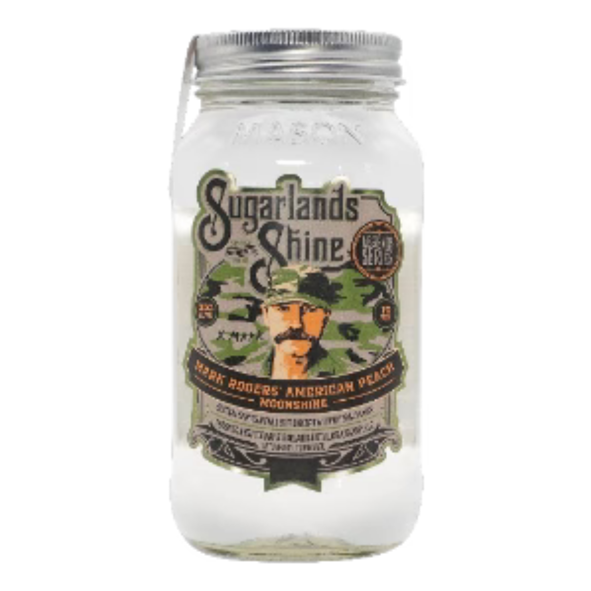 Sugarlands American Peach Moonshine mini 50 ml - Captain Caskwell