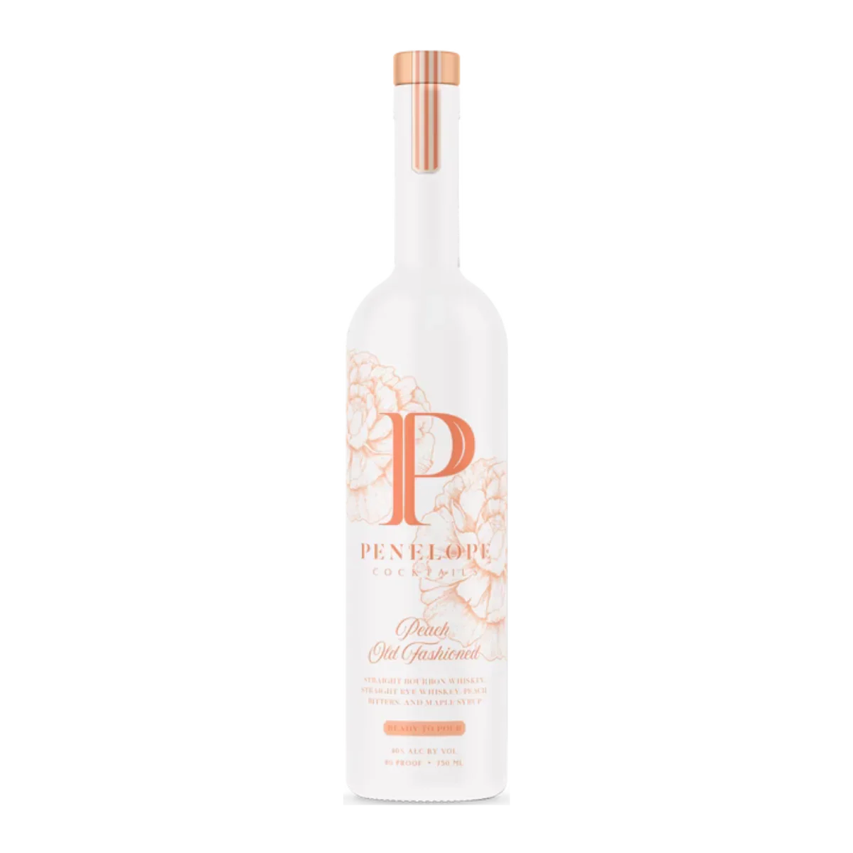 Penelope Peach Old Fashioned Cocktails Ready to Pour 750 ML