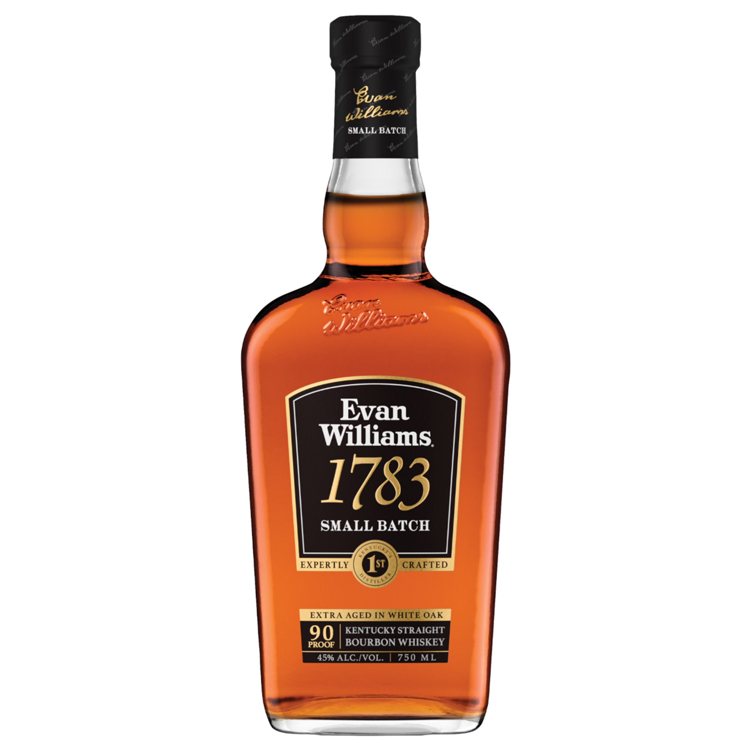 Evan Williams Straight Bourbon 1783 Small Batch 750ml - Captain Caskwell