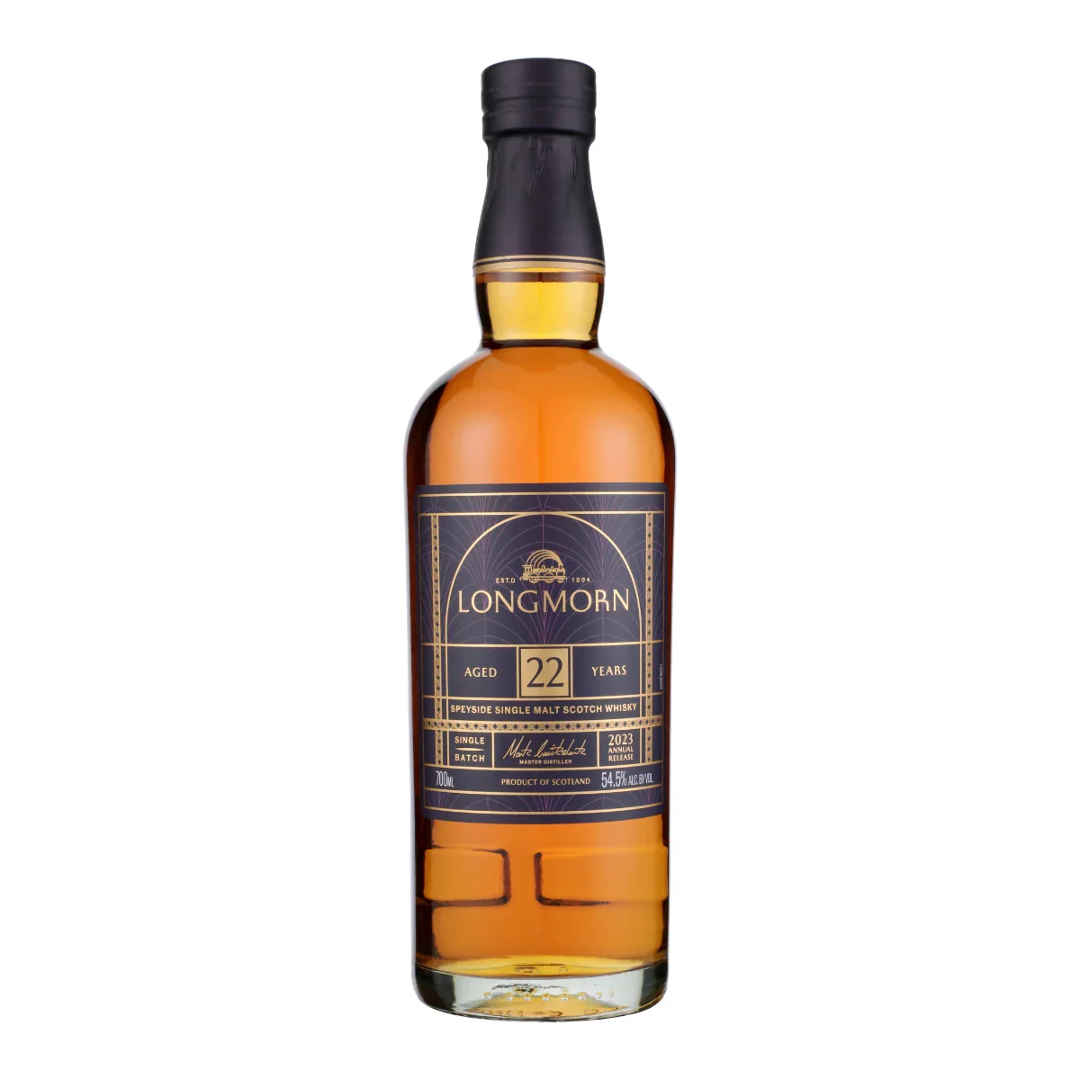 Longmorn Speyside Single Malt Scotch Whiskey 22 year 700ml - Captain Caskwell