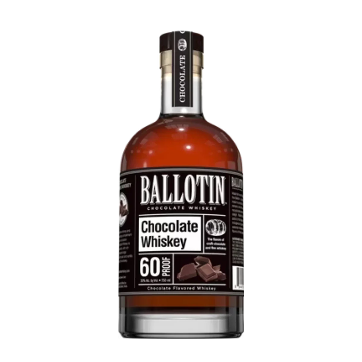 Ballotin Original Chocolate Whiskey 750 ml - Captain Caskwell