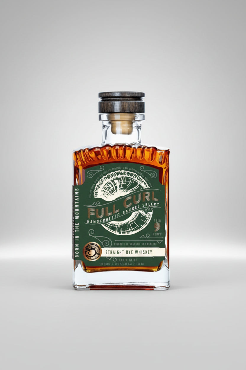 Full Curl Straight Rye Limited Edition 9 year 750 ml