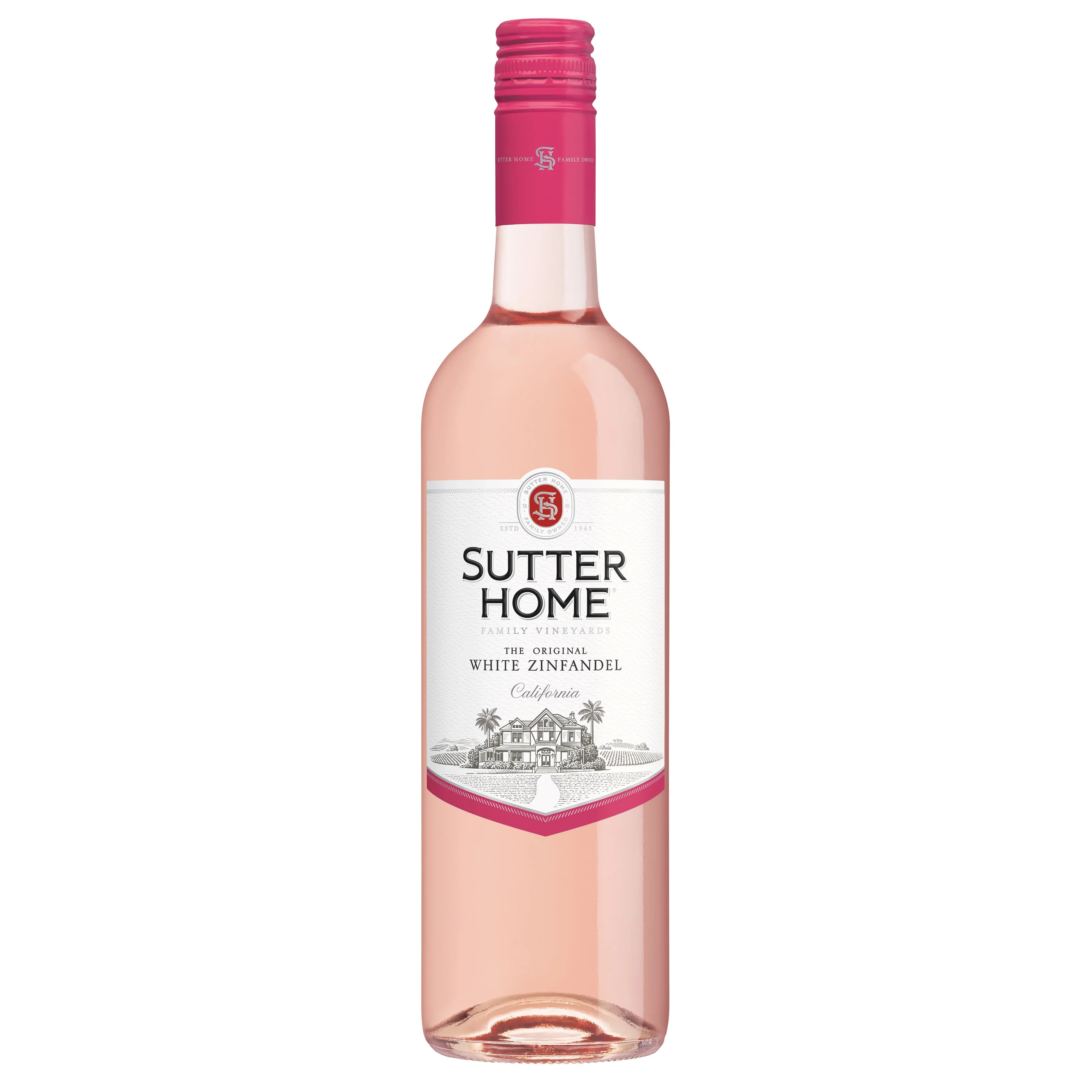 Sutter Home White Zinfandel 750ml - Captain Caskwell