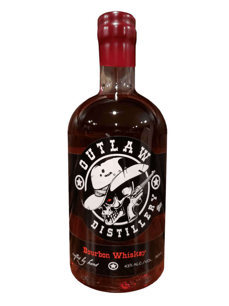 Outlaw Distillery Bourbon Whiskey 750 ml - Captain Caskwell
