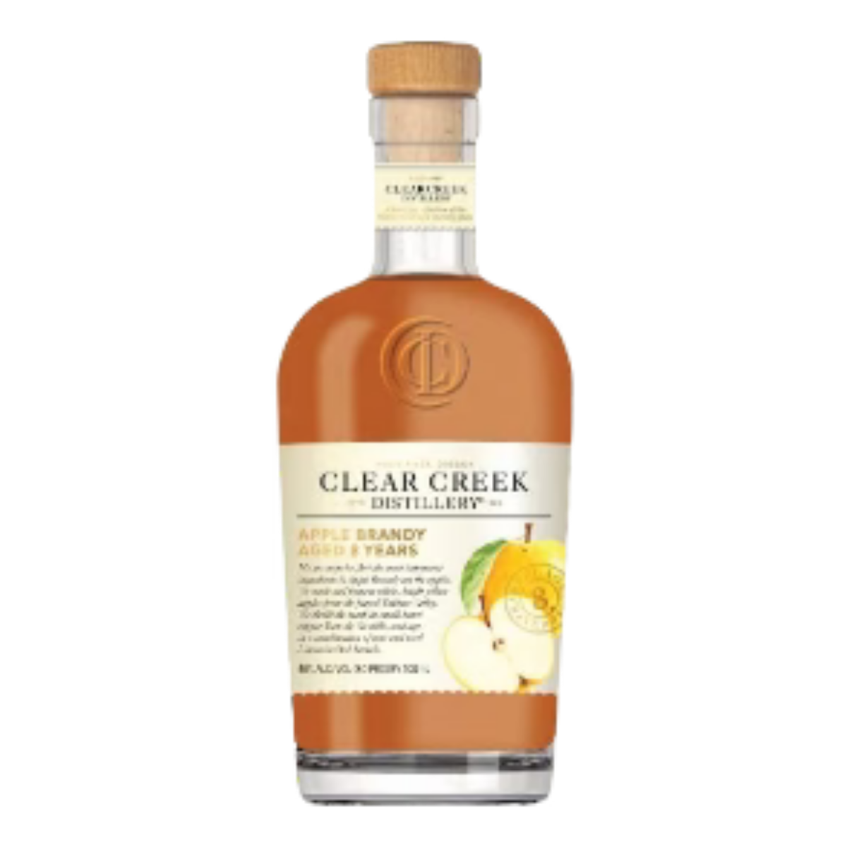 Clear Creek Eau de Vie Pomme Apple 8 year 375ml - Captain Caskwell