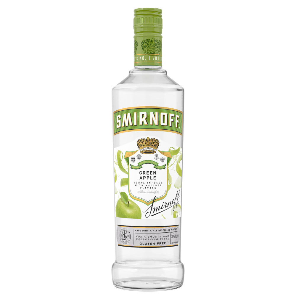 Smirnoff Green Apple Infused 750 ml - Captain Caskwell