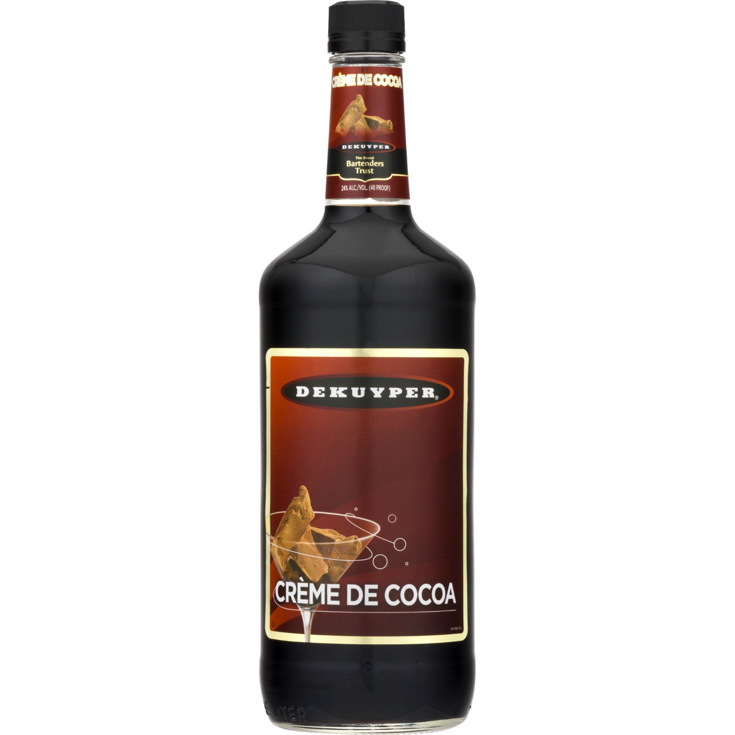 DeKuyper Crème De Cacao 1 L - Captain Caskwell