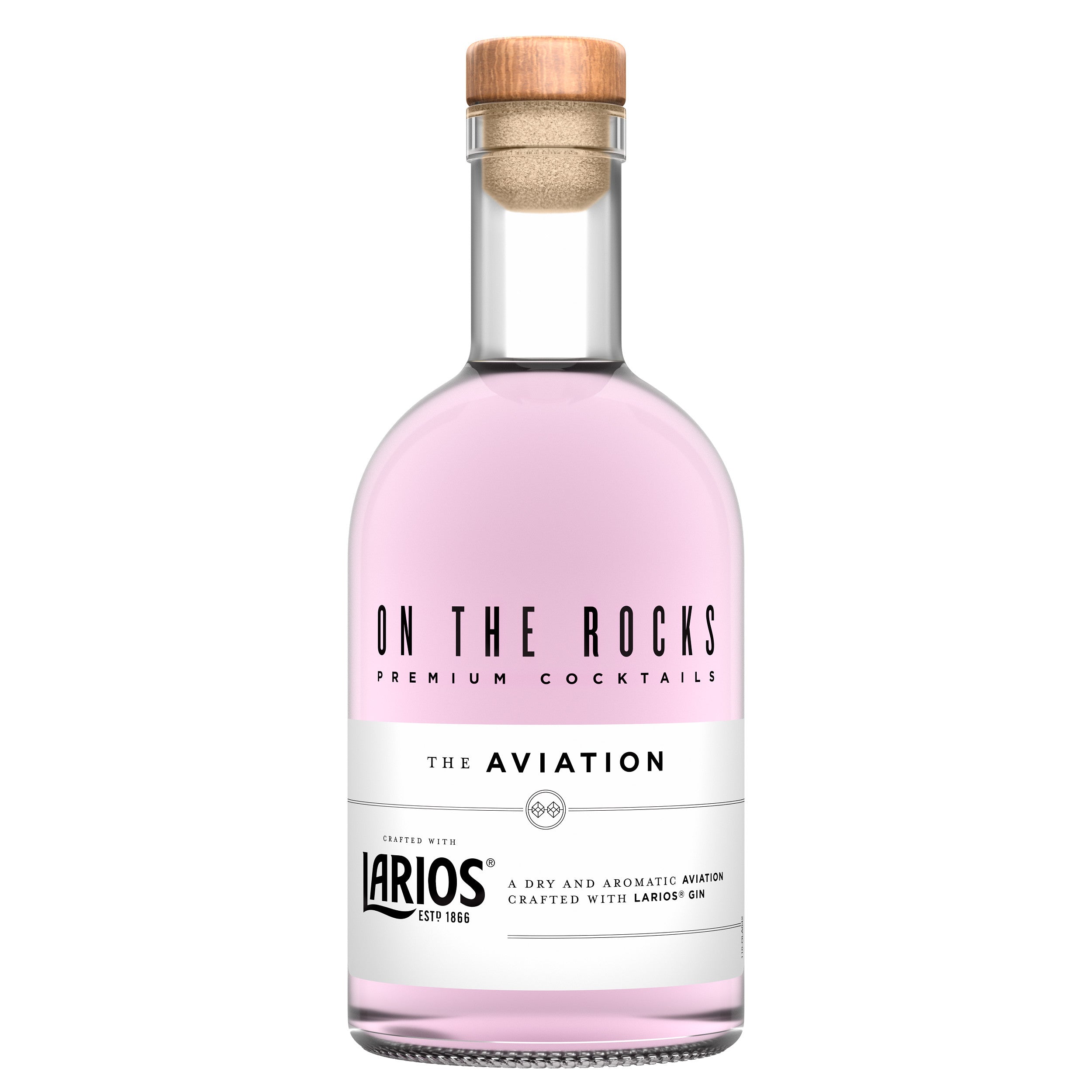 On The Rocks Aviation Larios 375 ml - Captain Caskwell