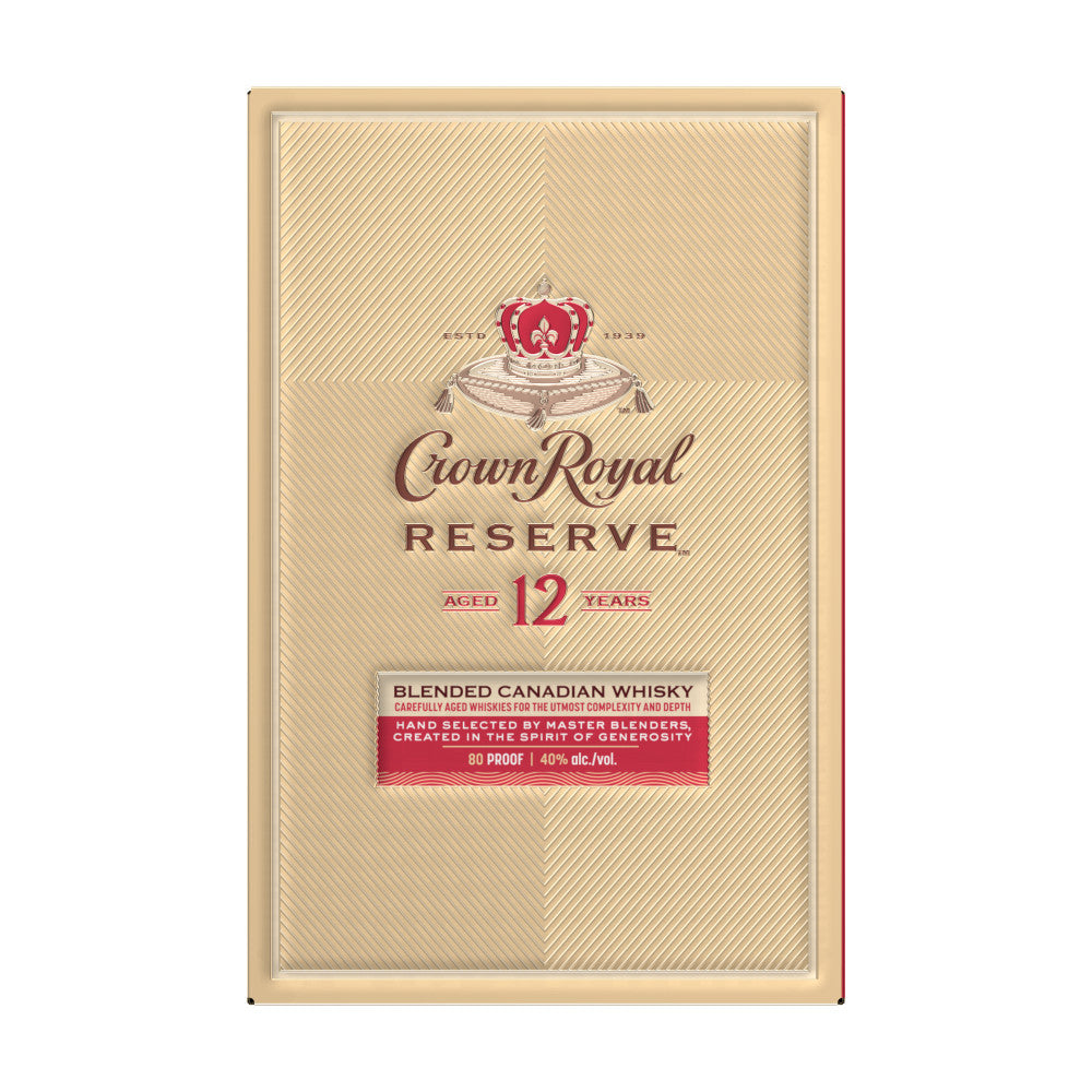 Crown Royal Reserve Blended Canadian Whisky 12 year 750 ML - Captain Caskwell