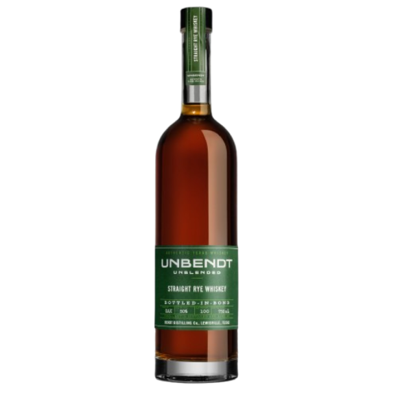 Unbendt Unblended Straight Rye Whiskey 750 ml - Captain Caskwell