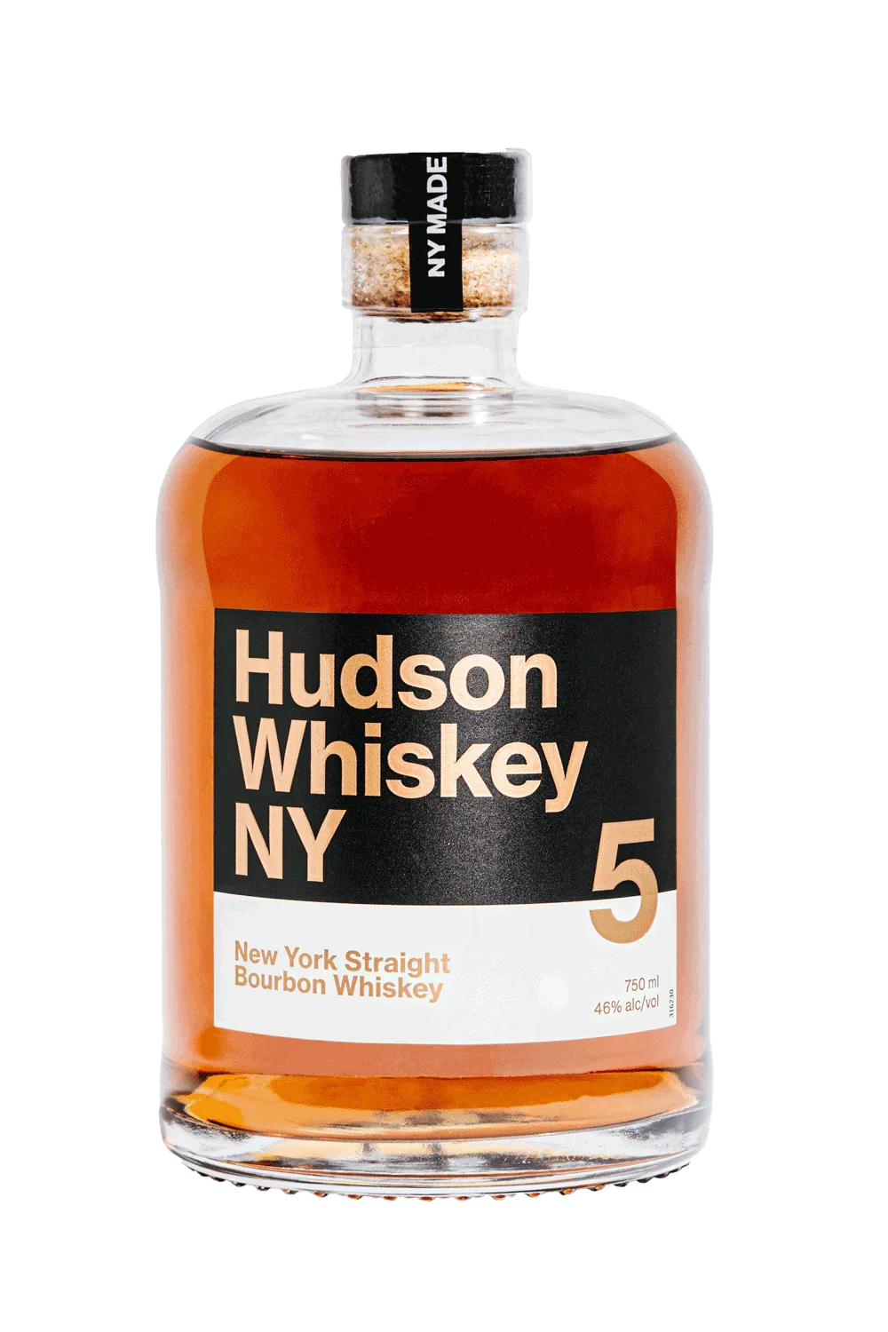 Hudson Whiskey NY 5 Year New York Straight Bourbon Whiskey 750ml - Captain Caskwell