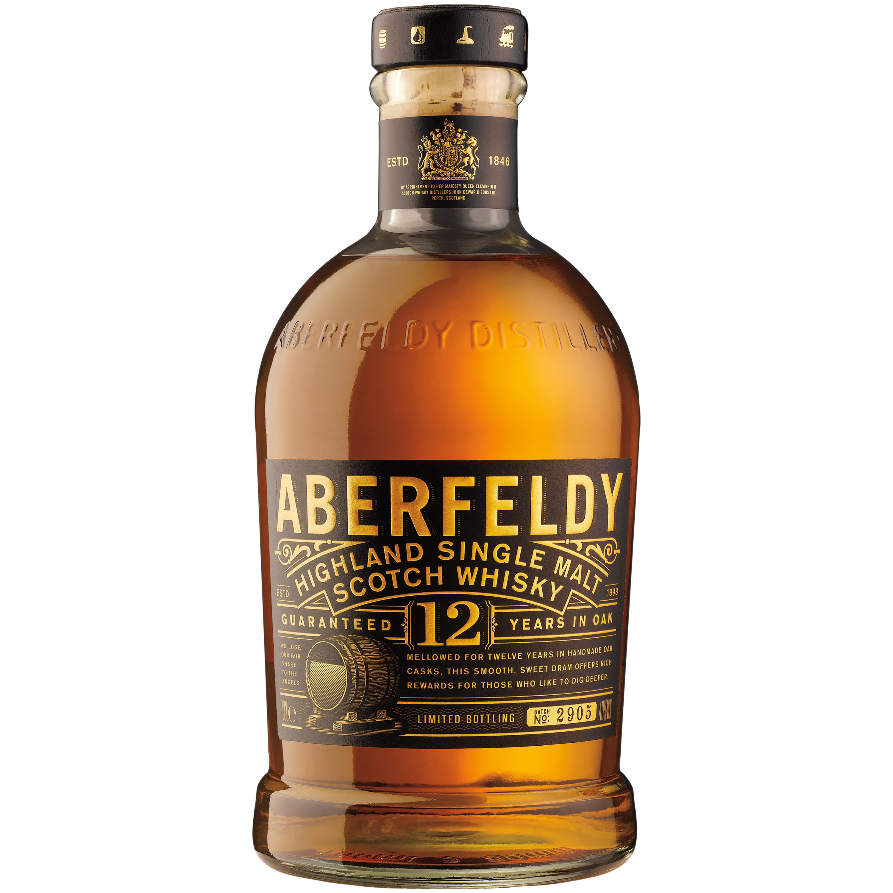 Aberfeldy 12 Year Single Malt 750ml - Captain Caskwell