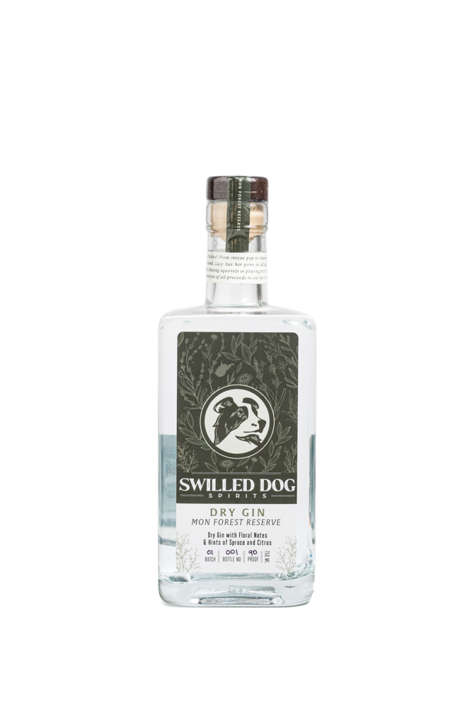 Swilled Dog Mon Forest Reserve Dry Gin 750ml