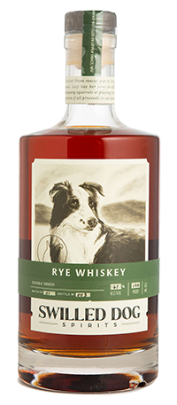 Swilled Dog Double Oaked Rye Whiskey 750ml