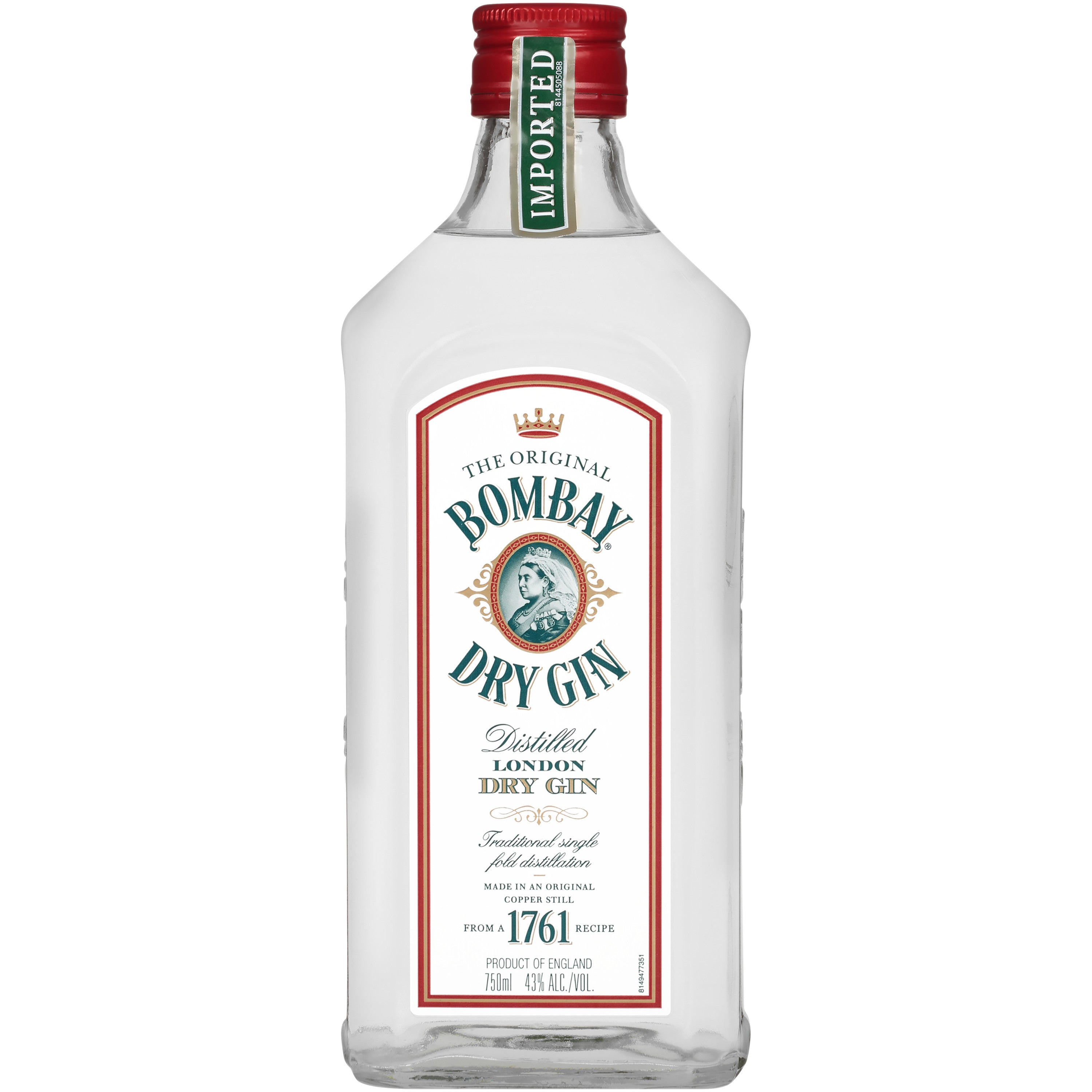 Bombay Dry Gin 750ml - Captain Caskwell