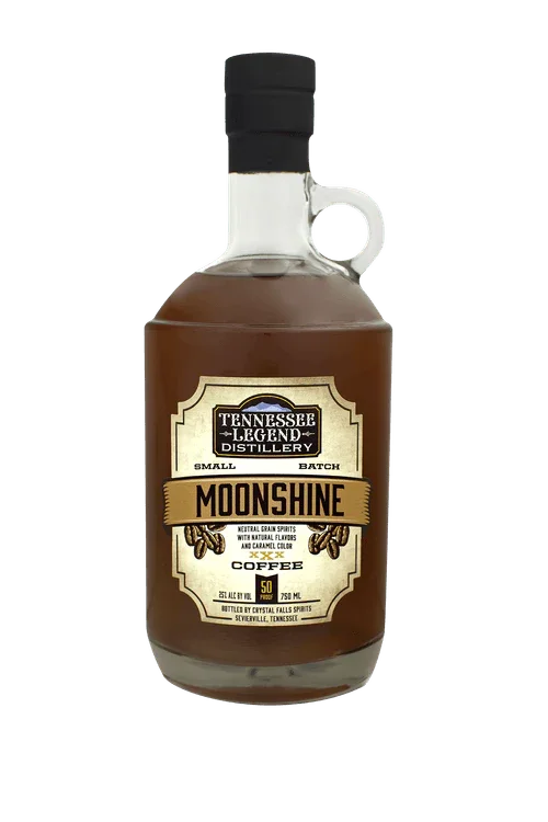 Tennessee Legend Small Batch Coffee Moonshine 750 ml - Captain Caskwell