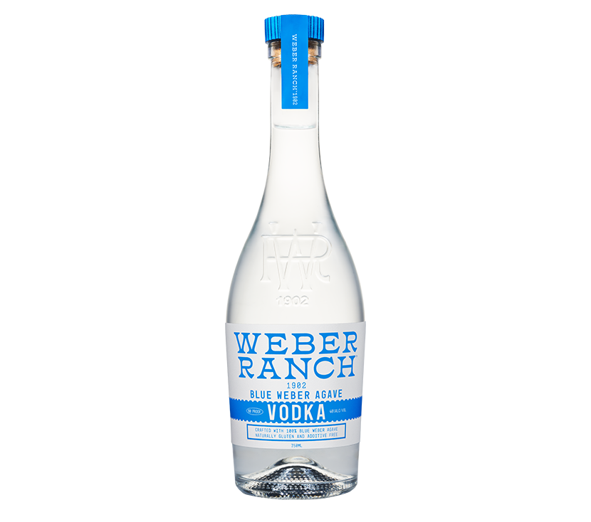 Weber Ranch Blue Weber Agave Vodka 750ml - Captain Caskwell