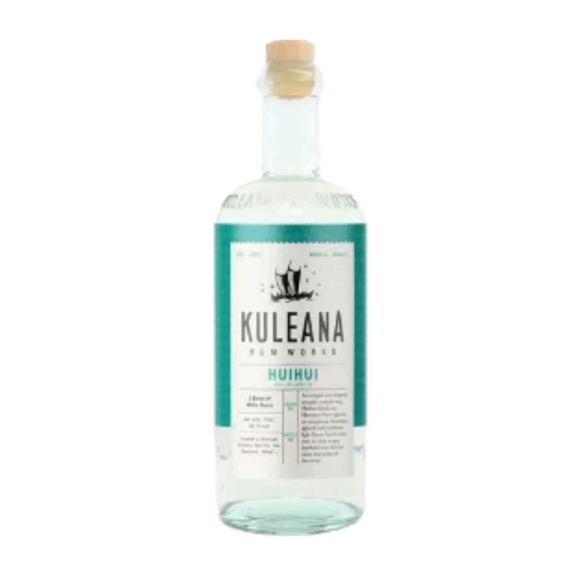 Kuleana Huihui White Rum 750 ml - Captain Caskwell