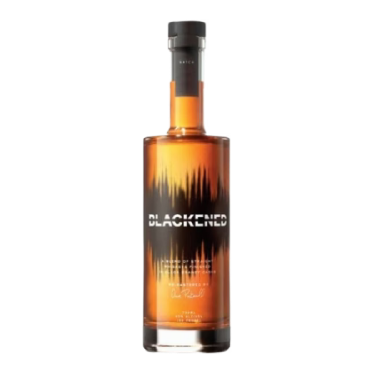 Blackened American Whiskey 750 ml - Captain Caskwell