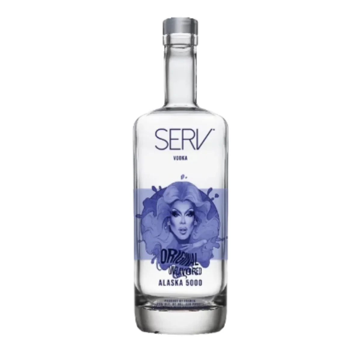 SERV VODKA Original Unflavored Alaska 5000 750 ml - Captain Caskwell
