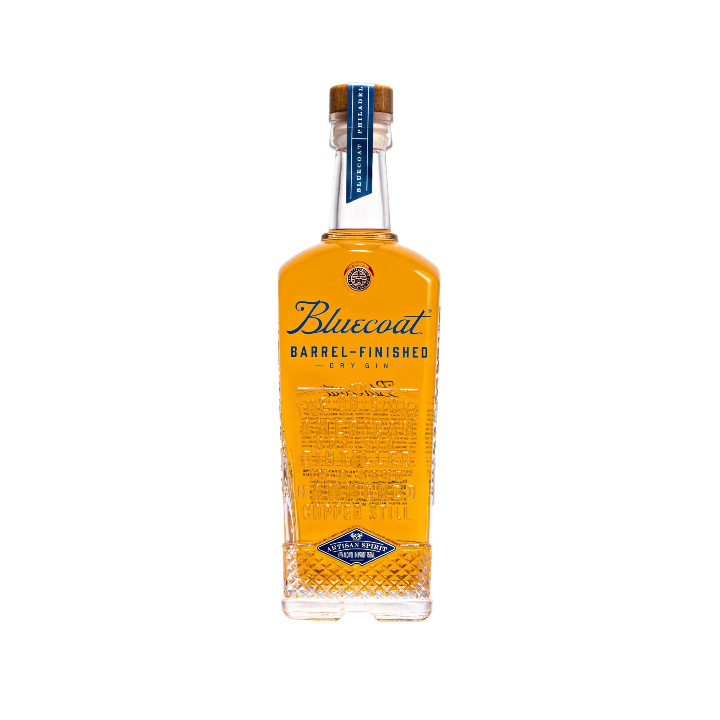 Bluecoat Barrel Finished Gin 750 ml - Captain Caskwell
