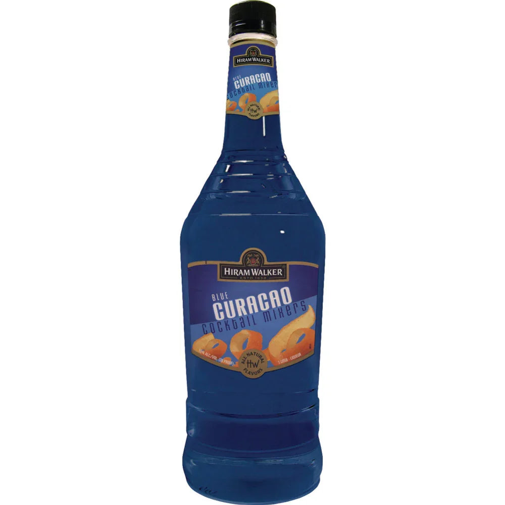 Hiram Walker Blue Curaco 1L - Captain Caskwell