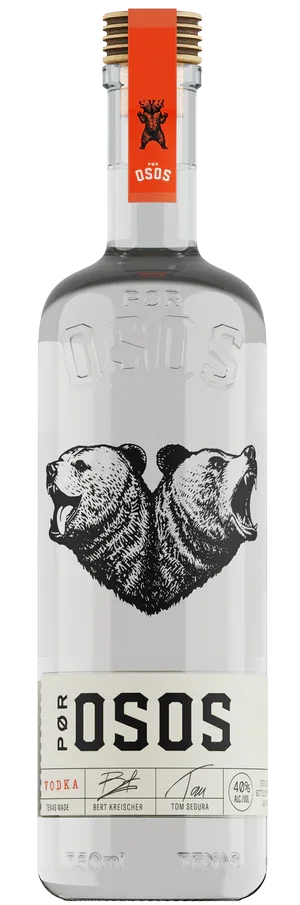 Por Osos Vodka 750 ml