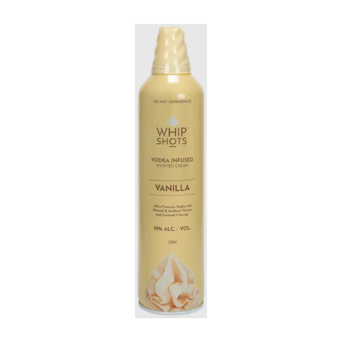 Whip Shots Vodka Infused Vanilla 200ml - Captain Caskwell