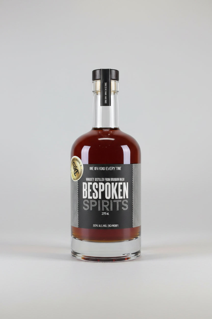 Bespoken Spirits Whiskey Distilled From Bourbon Mash 100 Proof (Batch 2021-2) 375 ml
