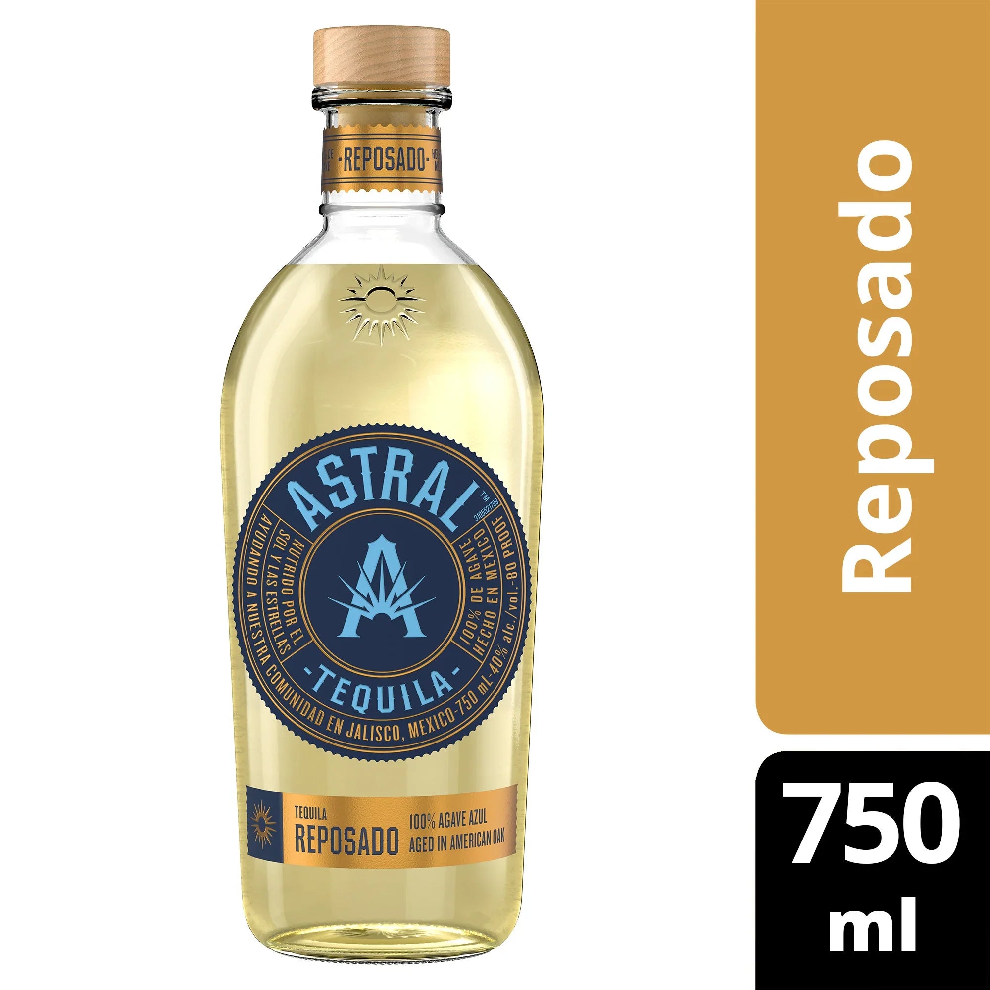 Astral Reposado 750ml - Captain Caskwell
