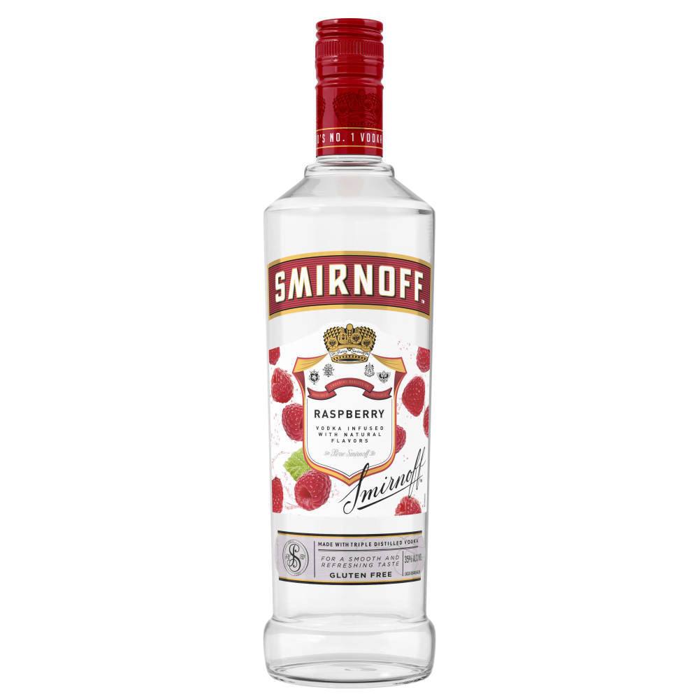 Smirnoff Rasberry Infused 750 ml - Captain Caskwell
