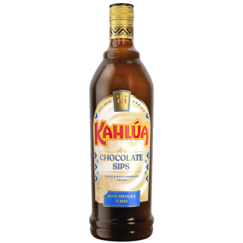 Kahlua Chocolate Sips White Chocolate Flavor 750 ML - Captain Caskwell