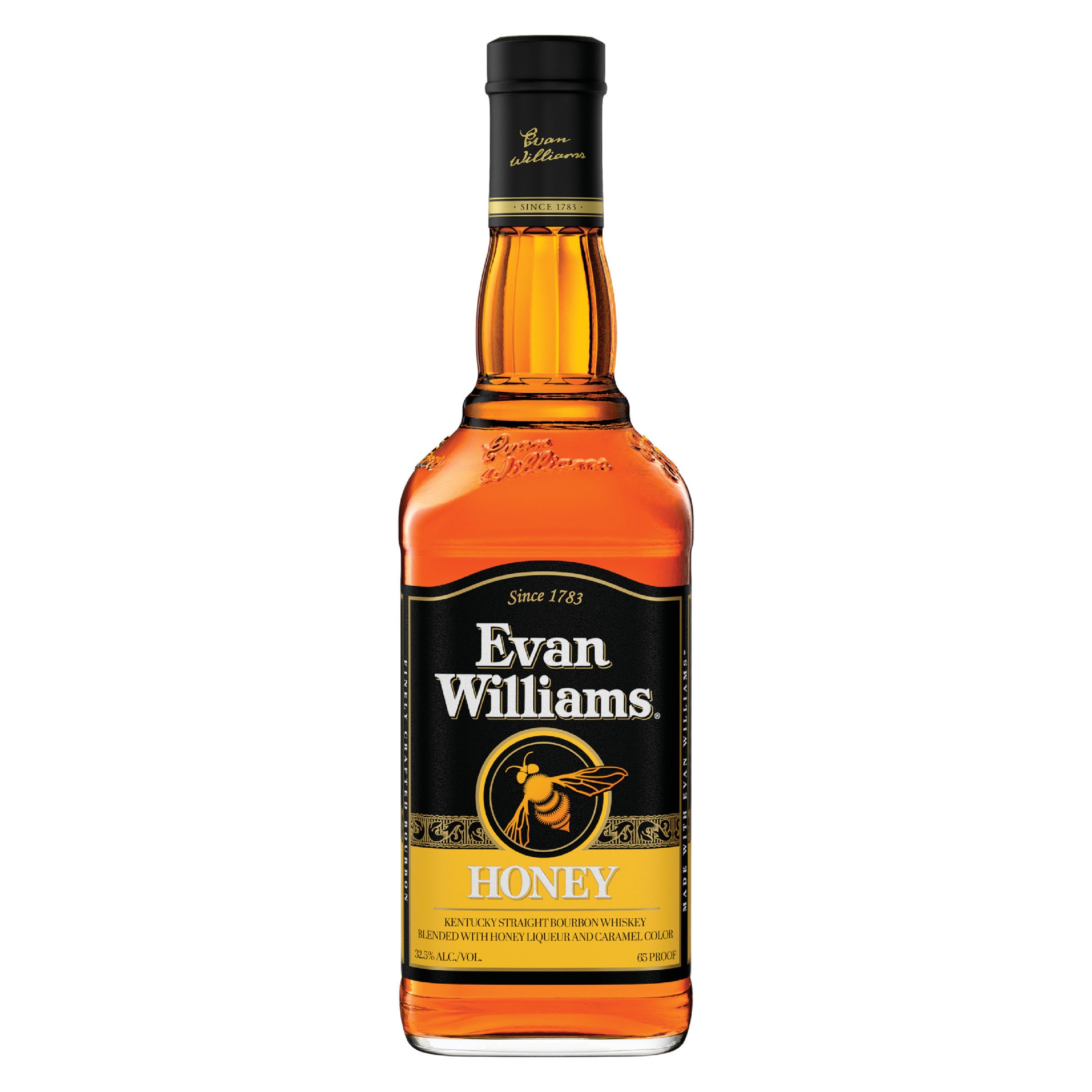 Evan Williams Honey Kentucky Straight Bourbon Whiskey 750 ml - Captain Caskwell