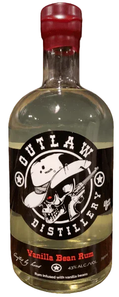Outlaw Distillery Vanilla Bean Rum 750 ml - Captain Caskwell