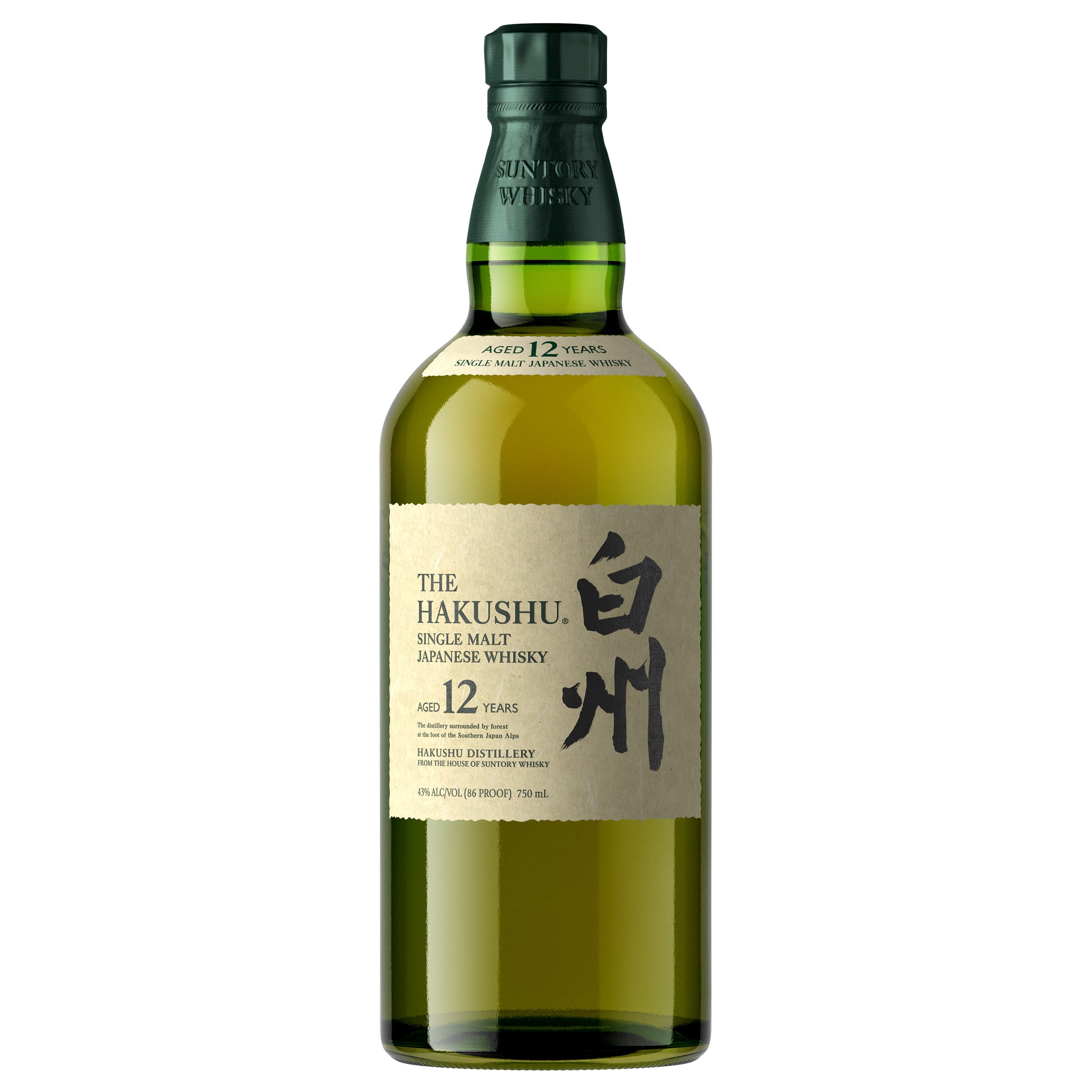 Suntory The Hakushu 12 Year 750ml - Captain Caskwell