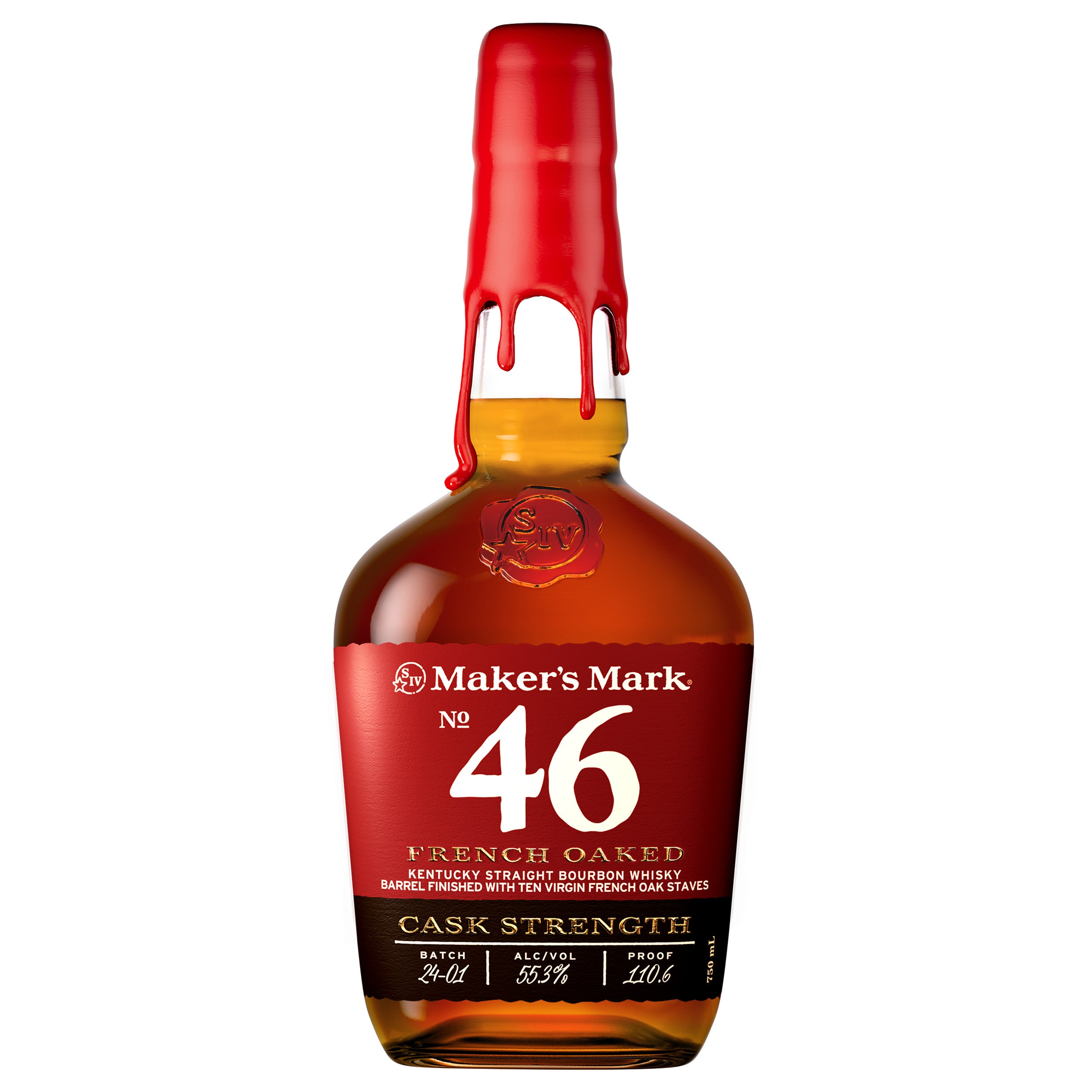 Makers Mark 46 Cask Strength French Oaked Straight Bourbon 750ml - Captain Caskwell