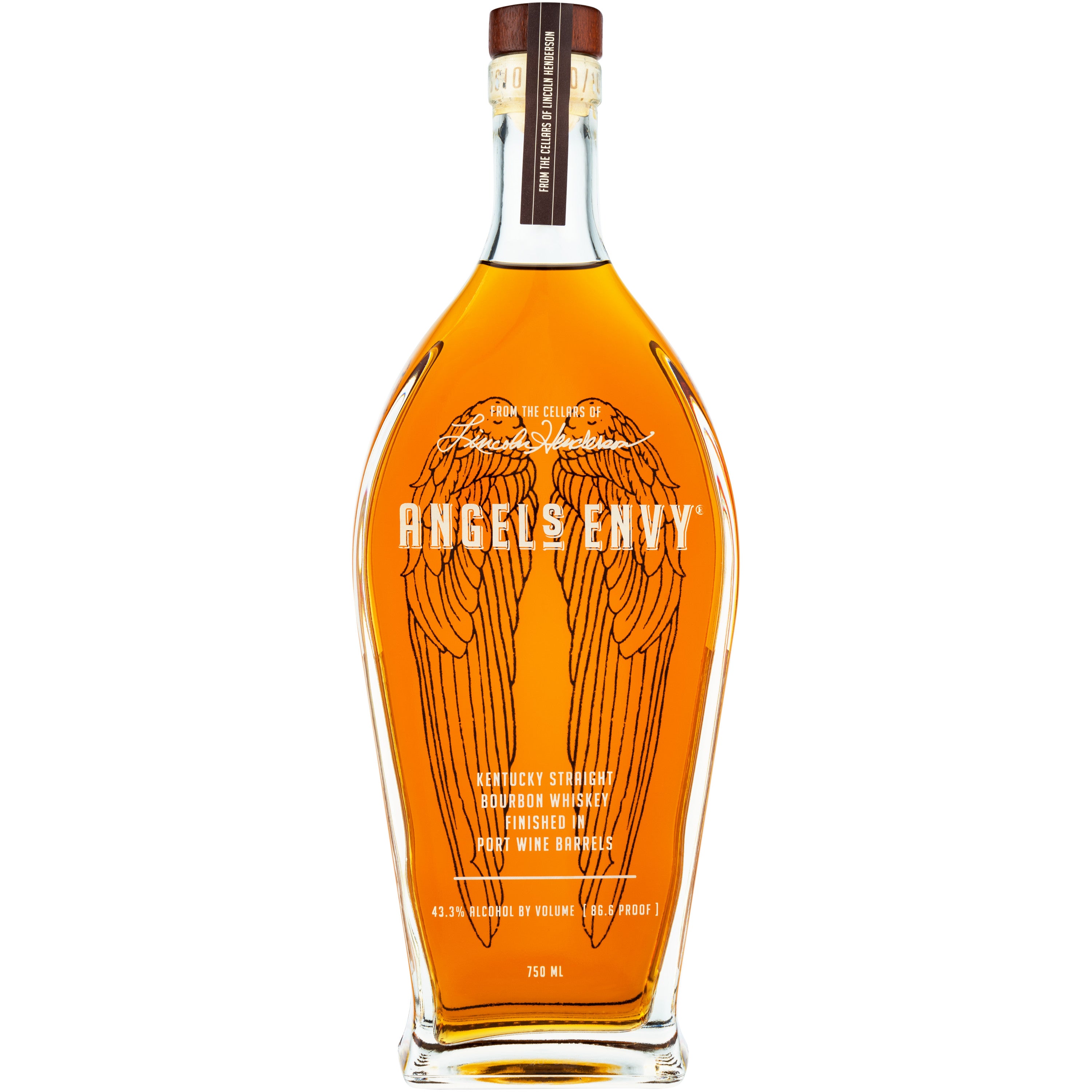 Angels Envy Straight Bourbon Whiskey 750ml - Captain Caskwell