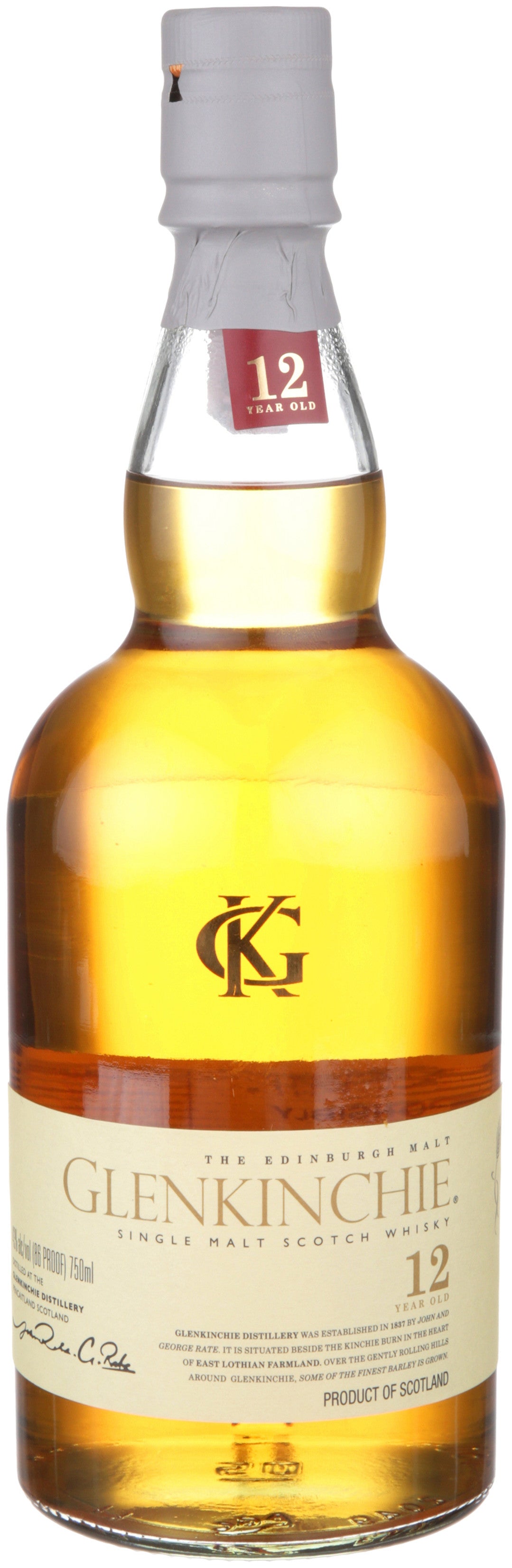 Glenkinchie 12 Year 750 ml - Captain Caskwell