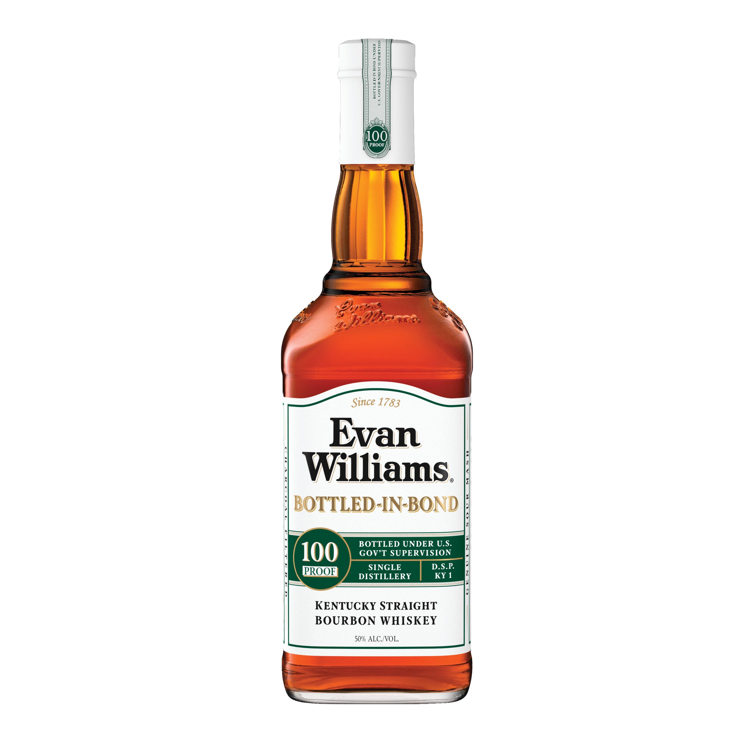 Evan Williams Bottled In Bond Kentucky Straight Bourbon Whiskey 750 ml - Captain Caskwell