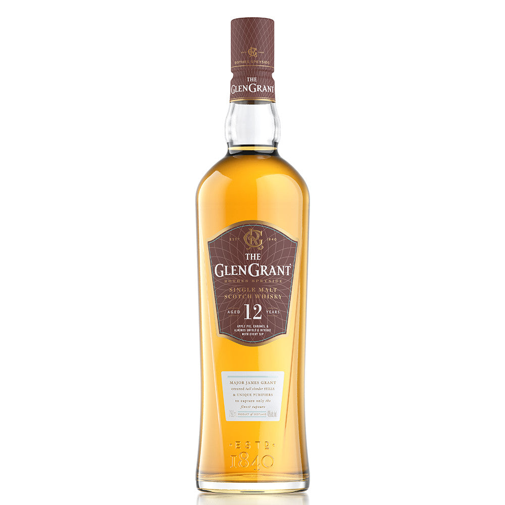 Glen Grant 12 Year Single Malt Scotch Whisky 750 ml - Captain Caskwell