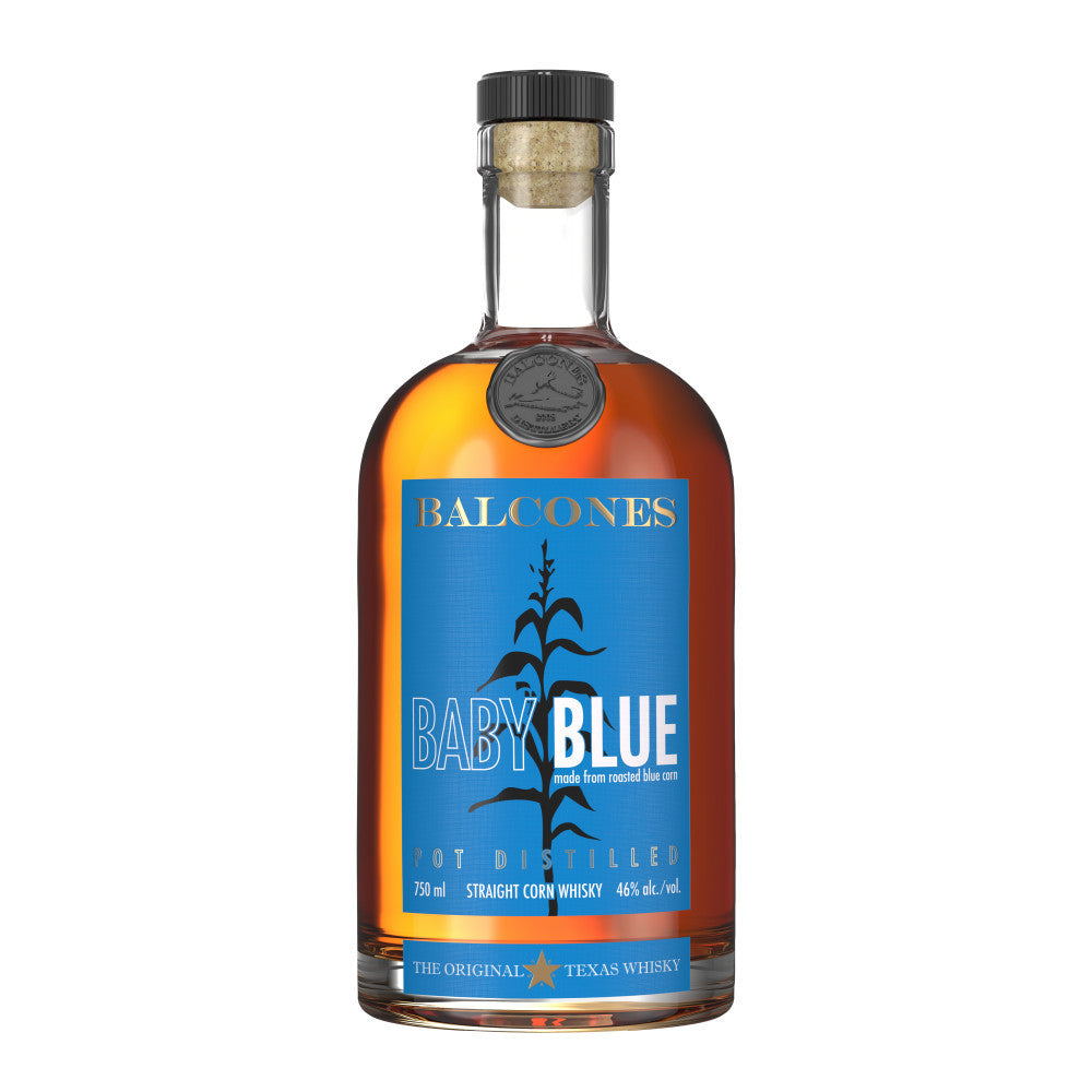 Balcones Baby Blue Pot Distilled Corn Whiskey 750 ml - Captain Caskwell